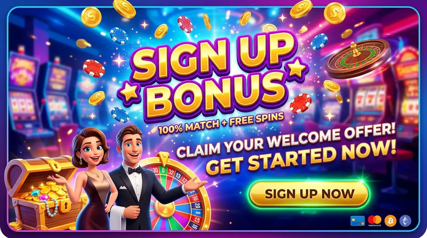 Platinum Play sign up bonus